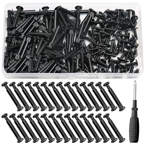 Connettori Per Mobili M4 - Set 150 Pezzi Con Viti E Manicotti Per Montaggio Armadi E Scaffali - Foto 8