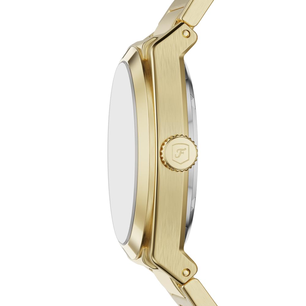 Fossil Everett Watch for Men, Automatic Three Hand Movement with Stainless Steel or Leather Strap