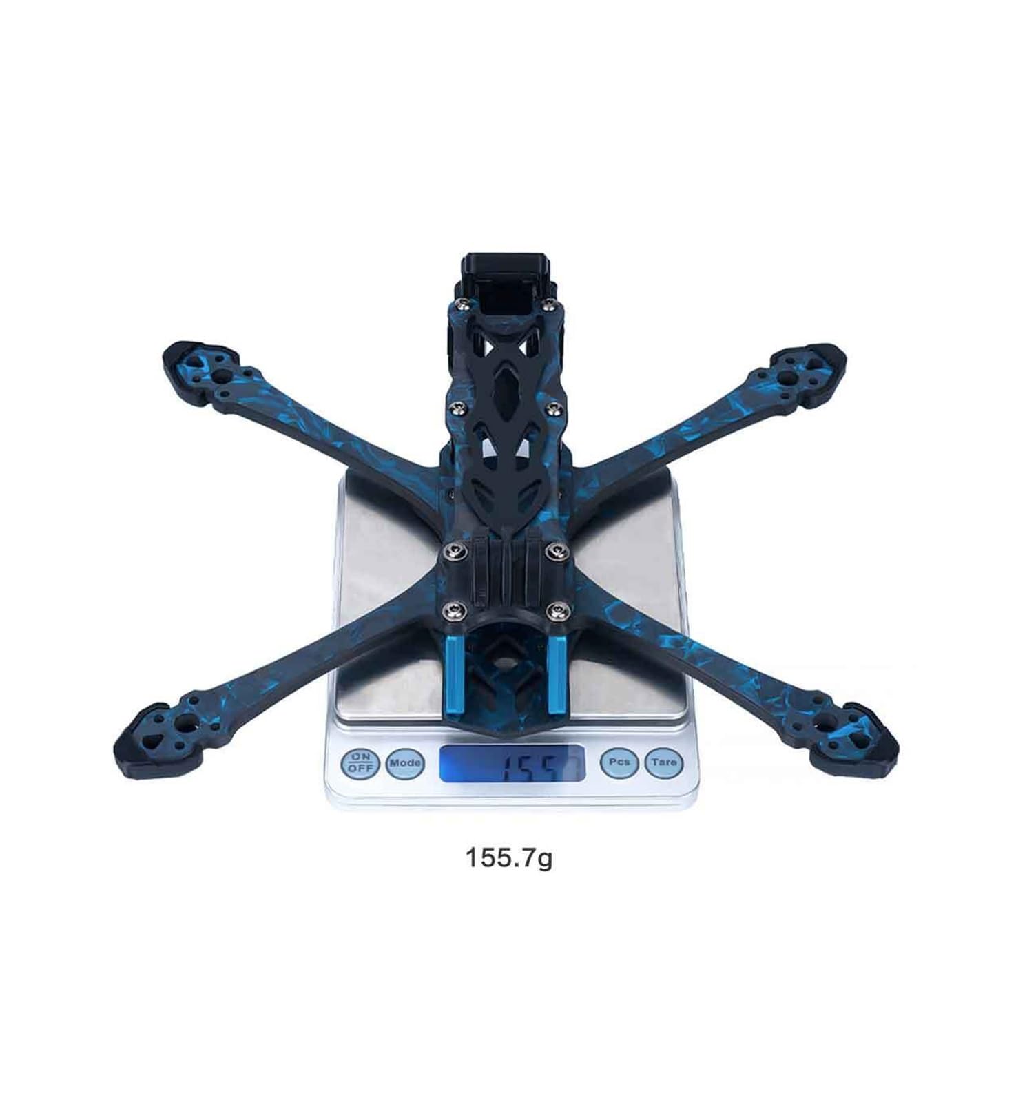 Telaio a X schiacciato Axisflying Manta 5 SE for drone cinematografico FPV(Frame)