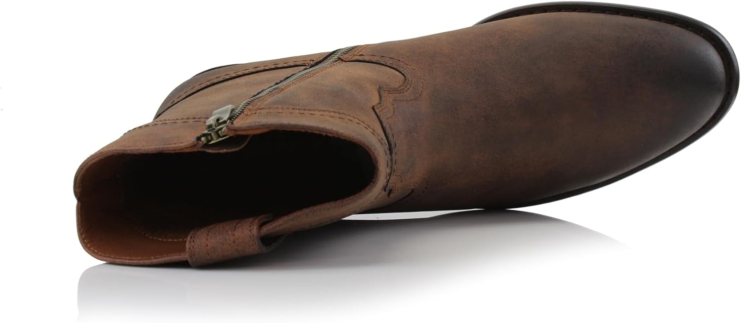 Ferro Aldo Men's Western Boot Collection | Casual & Dress Ankle Boots in Cowboy, Chelsea, & Biker Styles for Men - Image 5