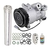 AC Compressor & A/C Kit For Jeep Compass & Patriot - Includes Drier, Expansion Valve, PAG Oil & O-Ring Seals - BuyAutoParts 60-85884RK New