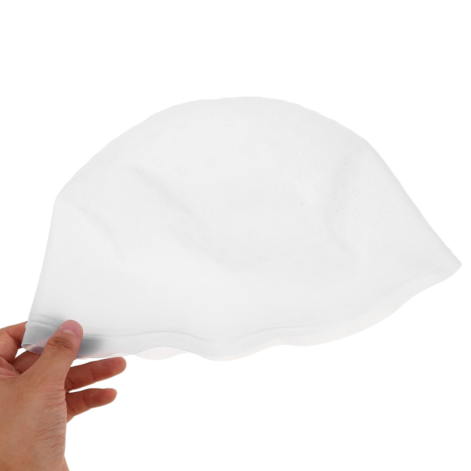 Cuffia per Mèches in Silicone Riutilizzabile con Fori per Evidenziazioni, Cappello da Parrucchiere Delicato per Colorazione Chioma, Kit 6 Pezzi per Uso Professionale e Domestico
