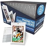Premium 35PT - 360PT Magnetic Card Holder Case | Magnetic Trading Card Holder, Pro Sports, Football, Basketball, Baseball, MTG & TCG U-V Hard Protectors With Ultra Clear Design Display For Collectors.