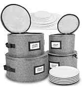Amazon.com: HOMELUX THEORY Hard Shell China Storage Containers for ...