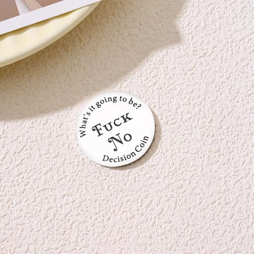 Motoeye DS-103-COIN Decision Coin,Yes No Coin,Sex Token Decision Coin,Funny Decision Coin,Thin Light Weight Yes No Coin,Novelty Sex Token Decision Coin,Ideal For Birthdays thumb #5