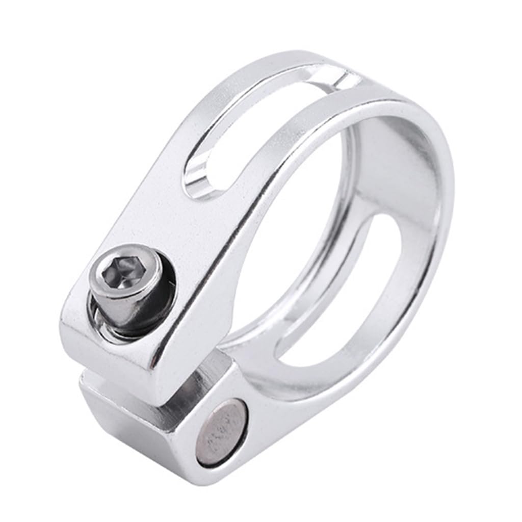Elnwnnkc Aluminum Alloys Bicycles Seat Tube Clamp Road Bike Seatpost Clamp Bike Saddles Seat Clamp Cycling Accessories