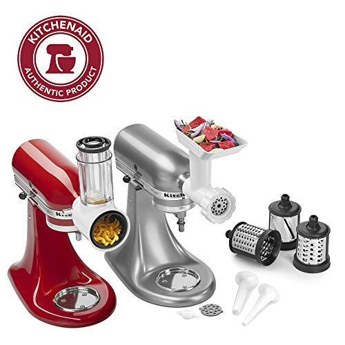 KitchenAid KSMGSSA Mixer Attachment Pack, White