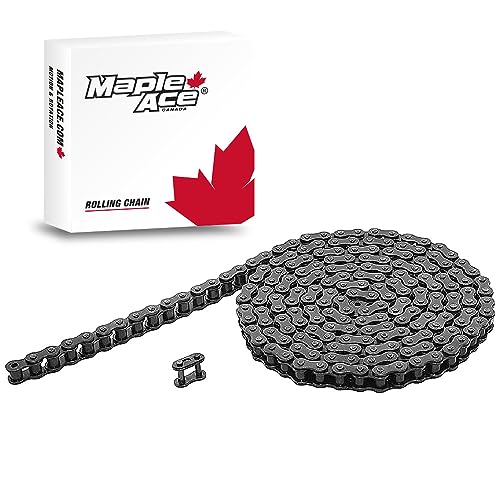 MAPLE ACE 50H Heavy Duty Roller Chain 10 Feet Plus Connecting Master Link