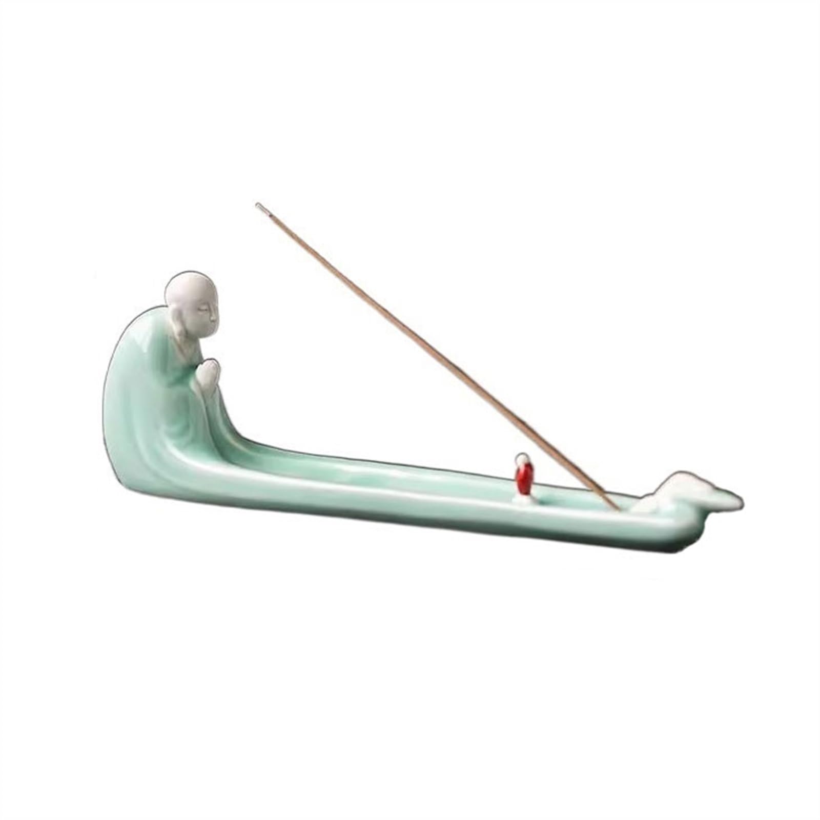 Decoración del hogar Zen Incense Path Decoration Ceramic Holder Home Indoor Insertion Study Bedroom Burner Hecho a mano
