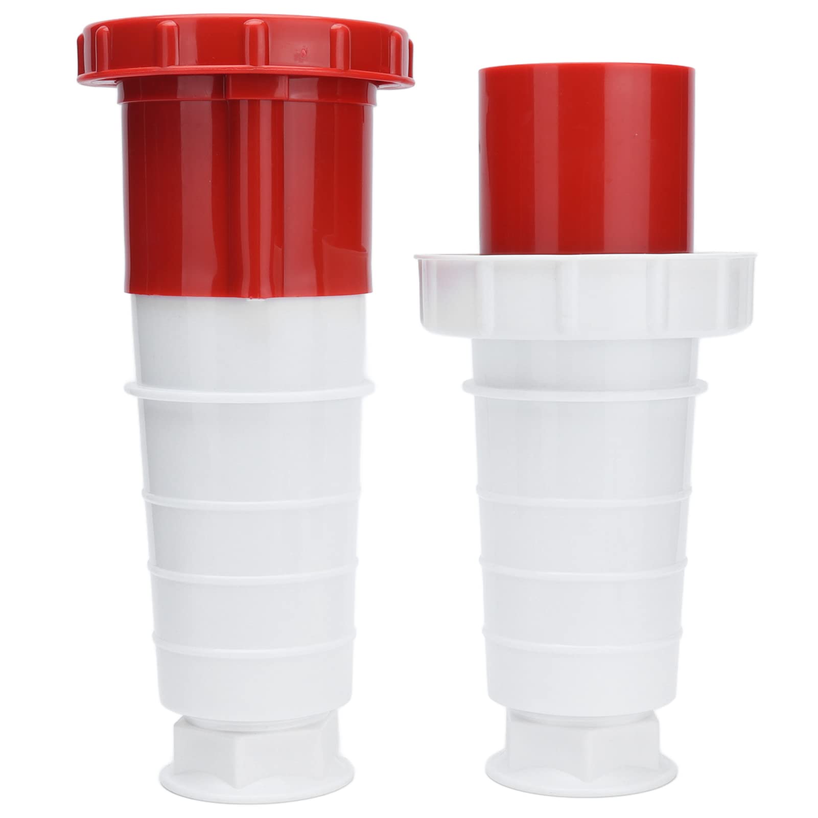 Enchufe Industrial Conector Impermeable Trifásico de 4 Pines IP67 para Uso en Exteriores 380V 63A Material de Polipropileno