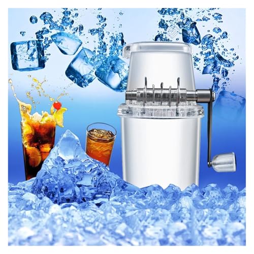 Máquina manual para hacer hielo portátil para hogar miniatura 5