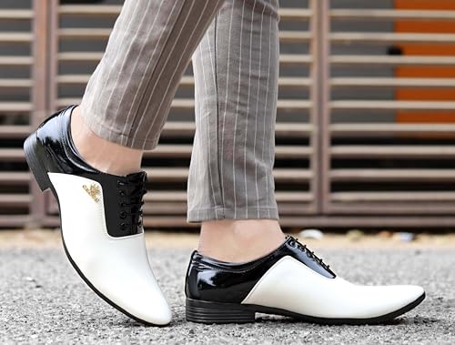 Image of AADI Men's Synthetic Leather Derby Formal Shoes