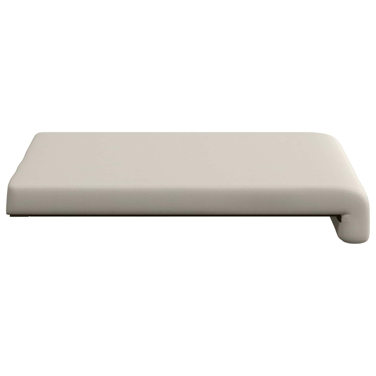 Fengshui Bankkissen 4er Set Struktursamt Hafer 35 cm | Rutschfeste Unterseite, Schaumstofffüllung, Holzwerkstoffrahmen, pflegeleicht mit feuchtem Tuch