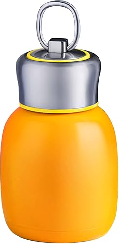 Mini botella de agua aislada de acero inoxidable de 6.7 onzas, botella de agua para niños, vaso deportivo al vacío, botella de agua portátil pequeña