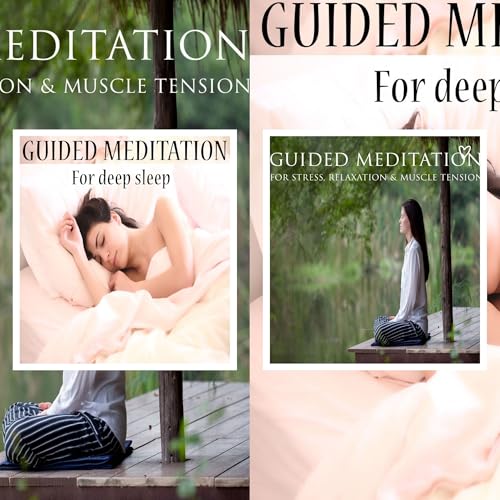 GUIDED MEDITATION X2 CDs FOR STRESS & ANXIETY, RELAXATION + INSOMNIA