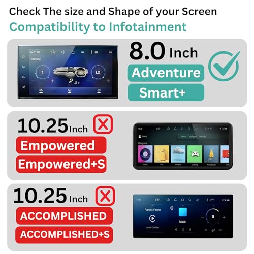Image of Wisely 4Pcs - Screen Guard for TATA PUNCH EV (2026) ADVENTURE & SMART+ Car 8 Inch Display Infotainment System + 4inch Instrument Cluster + AC Panel Protector + Steering Cluster - Stereo Accessories - Touch Responsive - HD Clear
