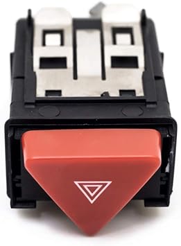 Hazard Warning Lamp Switch Emergency Switch 6N0 953 235 6N0953235 Compatible for VW POLO 6N2 Lupo