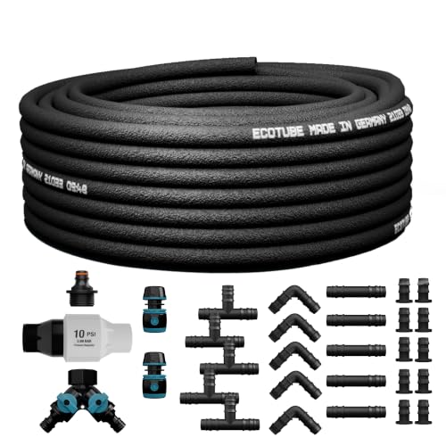 ecotube HOME Perlschlauch 50 m Set – Wassersparende...