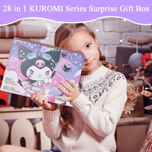 Image of PATPAT29 in 1 Surprising Gift Box Kawaii Sanrio Kuromi Melody Merchandise Collectible Gift Box Blind Box Birthday Gift for Girls Children's Day Gift
