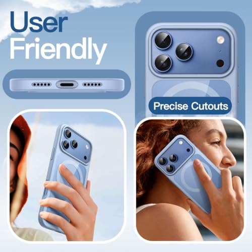 Image of JETech Magnetic Cover Case for iPhone New Pro, Light Blue