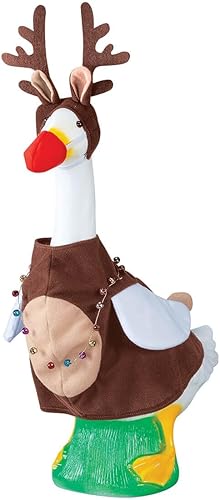 Gaggleville - Traje de ganso de reno para bebé, se adapta a la estatua de bebé de 17 pulgadas de alto, por Fox Valley Traders