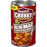 Campbell’s Chunky Chili Dog Mac Soup, 18.8 oz Can