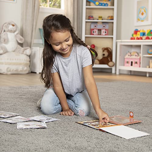 Melissa & Doug Make-A-Face Reusable Sticker Pad Animals 3 Pack (Safari, Farm, Pets)