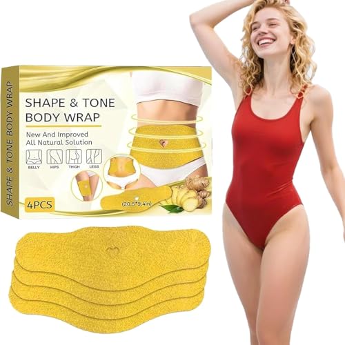 Abnehmpflaster 4 Stück – Abnehmen Pflaster für Bauch & Taille,