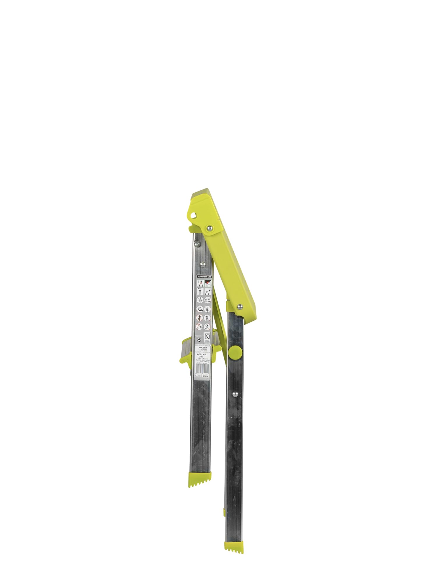 Klappbarer Tritthocker aus Aluminium Rolser M2 - Lima