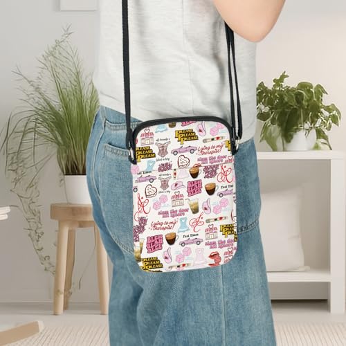 Image of LEVLO Singer Crossbody Bag Music Album Lover Gift Singer Concert Shoulder Bag Music Lover Tour Merchandise