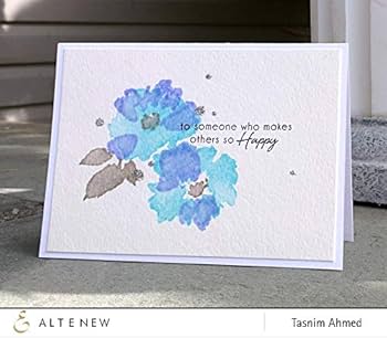 AltenewWatercolorFloweスタンプ・ダイ・フォルダーステンシル AltenewWatercolorFloweスタンプ・ダイ・フォルダーステンシル