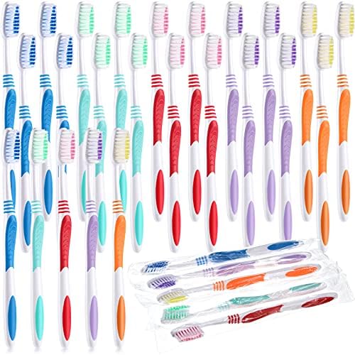 Tioncy 500 Pack Bulk Toothbrushes Individually Wrapped