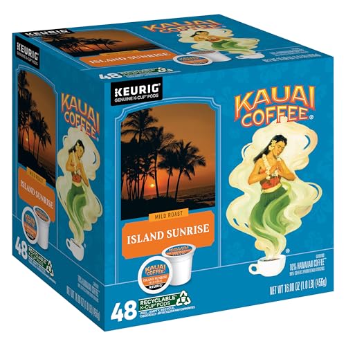 Kauai Coffee K-Cup Pods for Keurig Brewers – Arabica Coffee