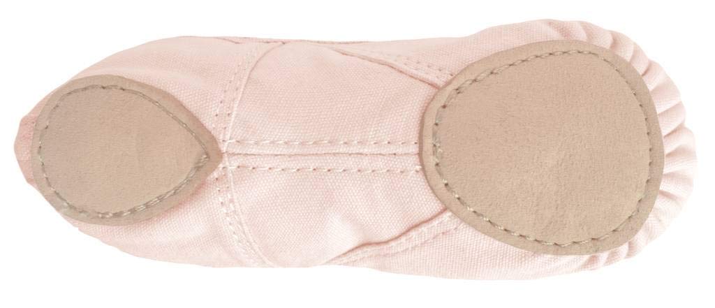 Dancina Ballet Shoe Premium Canvas - Split Suede Sole 6.5CH Pink 3