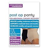 Post Op Panty Compression Hysterectomy Recovery and Myomectomy Recovery - 2 Pack (Large/Xlarge)