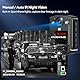 CAMMHD W1 HD 3840 * 2160P Body Cam, 10–12 Stunden Videoaufzeichnung, IP68 wasserdicht, H.265-Videocode, Nachtsicht-Bodycam, tragbare Körperkamera mit 2 um 360° drehbaren Clips (mit 64GB TF-Karte)