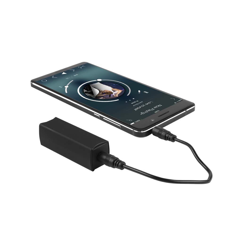 Geräuschisolator, 3,5 mm Erdungsschleifen Geräuschisolator für Heim- und Auto Stereoanlagen (schwarz)