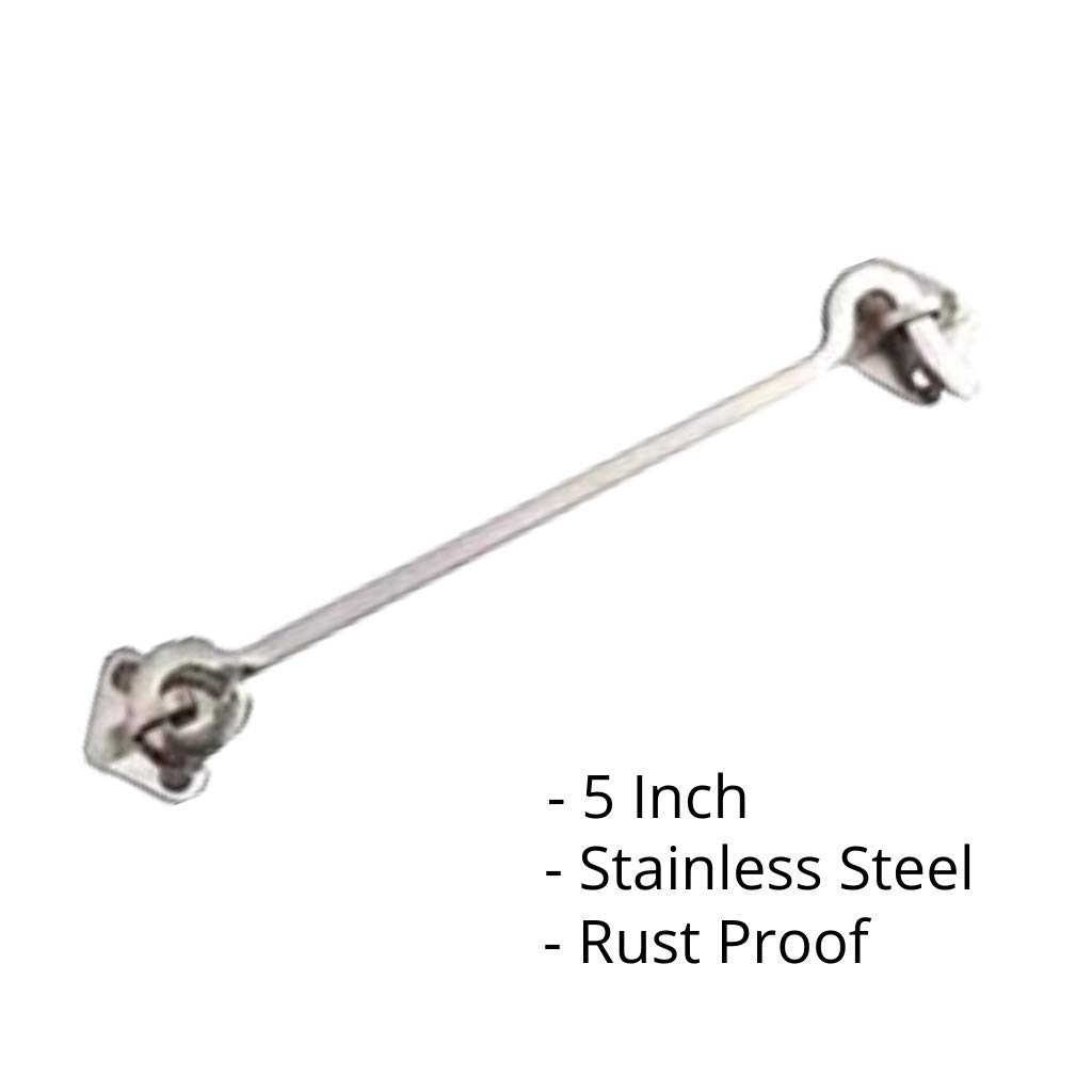 Sun Shield Stainless Steel Gate Hook (24, Round 5 Inch)