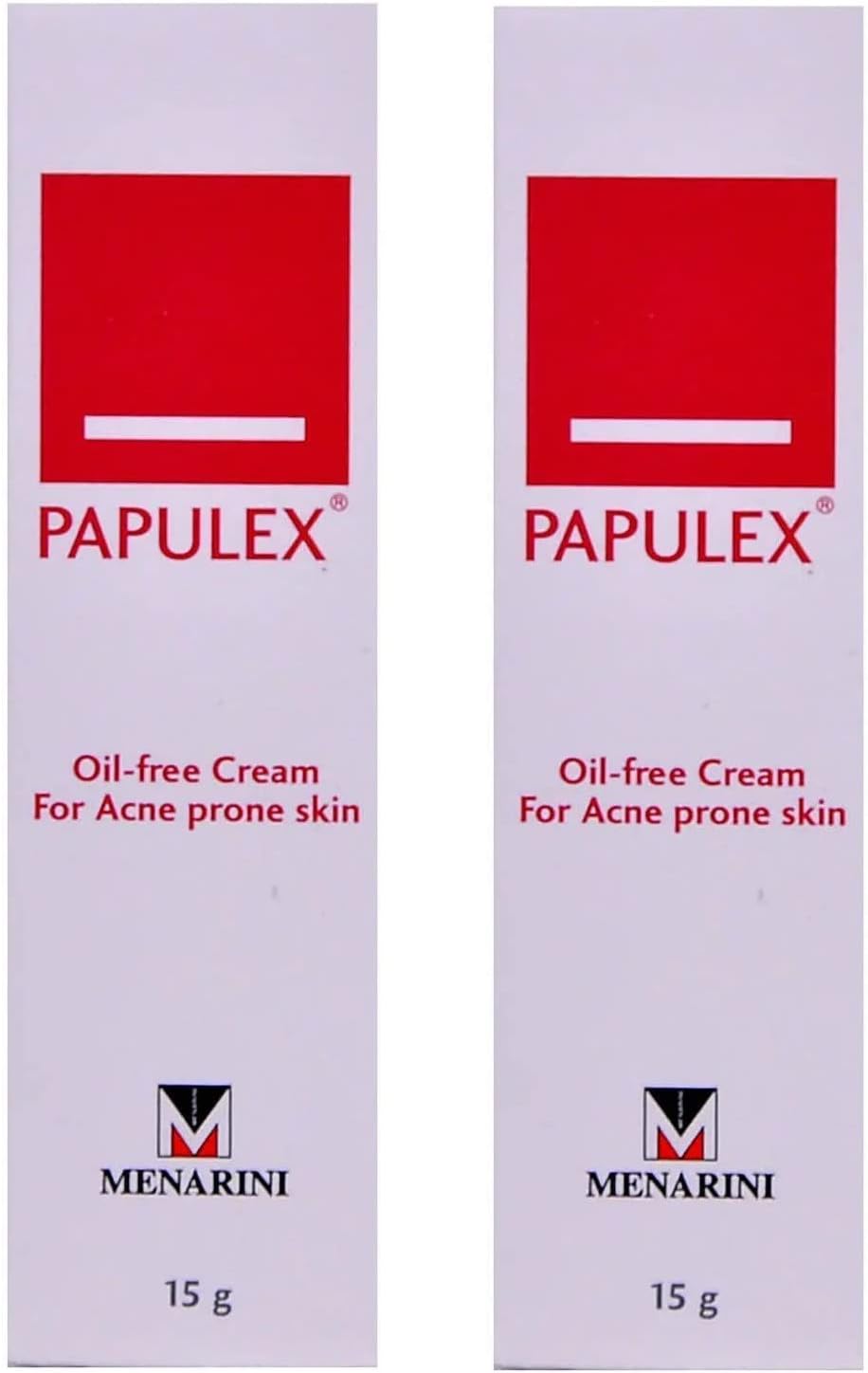Entirety Menarini PAPULEX OIL FREE CREAM (15GM) (PACK OF 2)