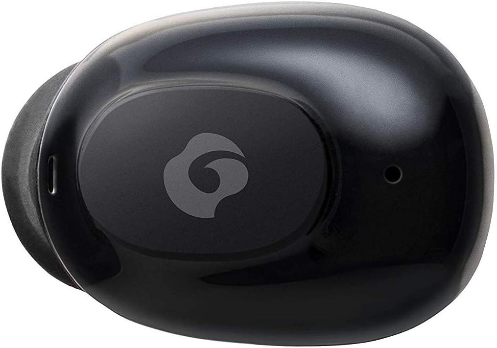 Close-up of GLIDiC Sound Air TW-5000s Earbud with Multifunction Button