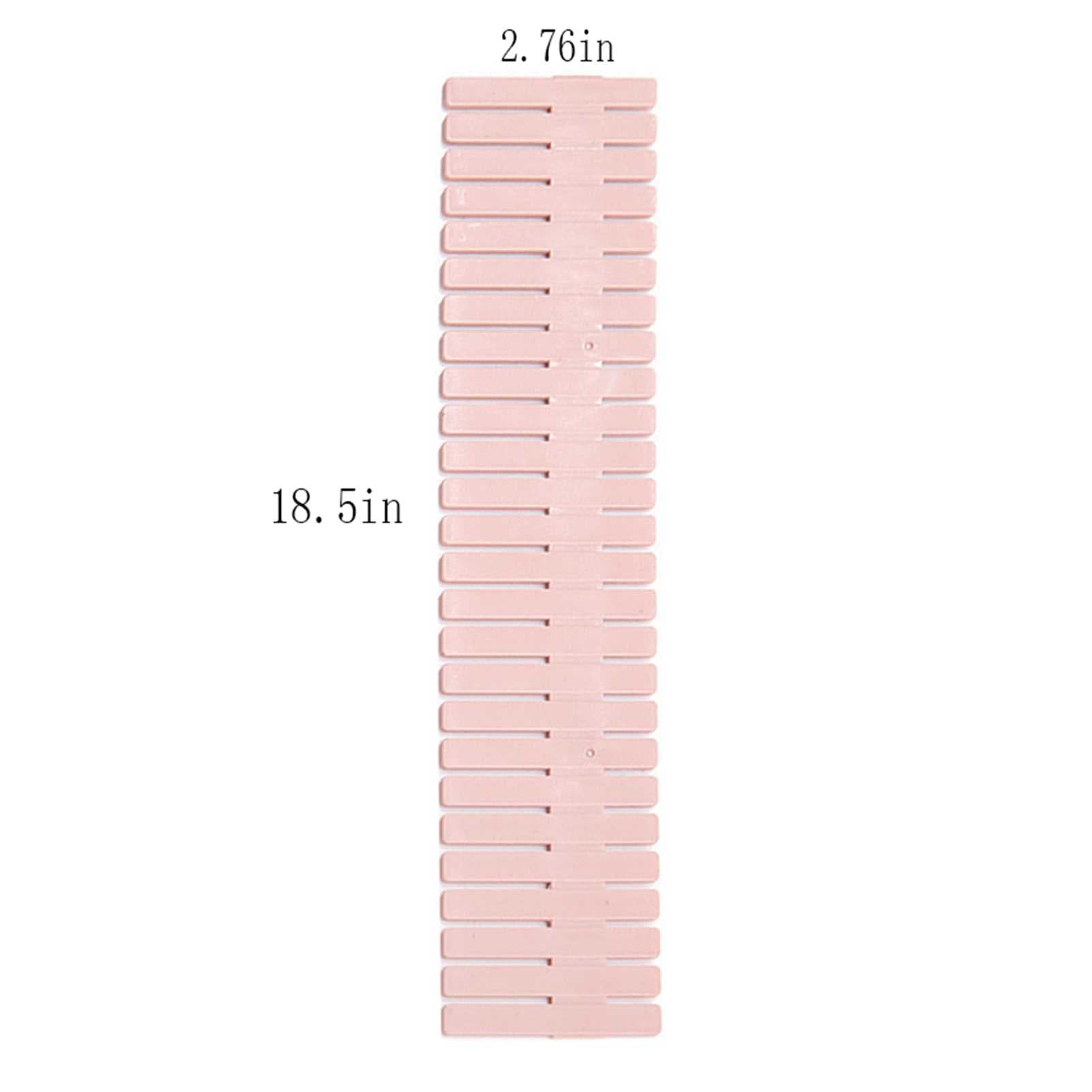 30 Paquete de plástico plástico plástico Dibujospedores de cajones 47 cm, Organizador de Almacenamiento de espesos, for Ropa Interior Ropa Bufandas Corbatas Calcetines, Puede ser Ajustable