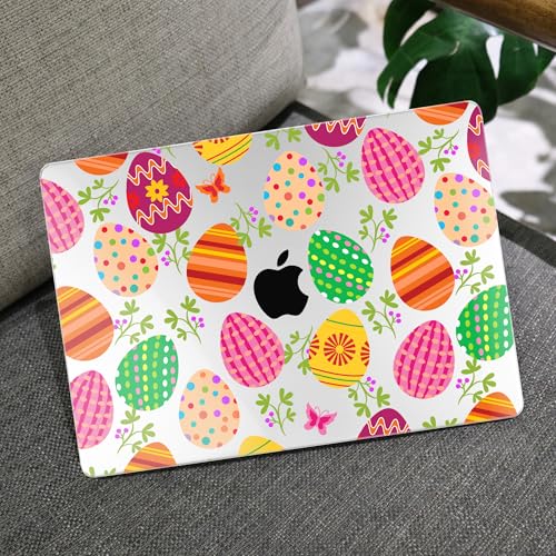 Image of MEEgoodo for M5 /M4 /M3 /M2 MacBook Air 15 inch Case 2026 2025 2024 2023, Case Fit Model (A3448 /A3241 /A3114 /A2941) for MacBook Air 15.3 inch, Color Egg
