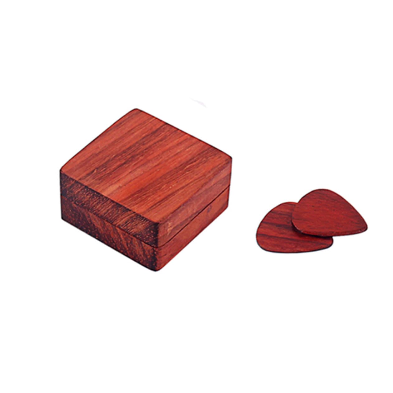 Abaodam 3stücke Guitar Pick Storage Box Mit Plectrums Stilvolle Aufbewahrung Für Gitarrenzubehör Schützt Vor Schmutz Und Kratzern Für Musiker Und Gitarrenliebhaber Dunkelrot
