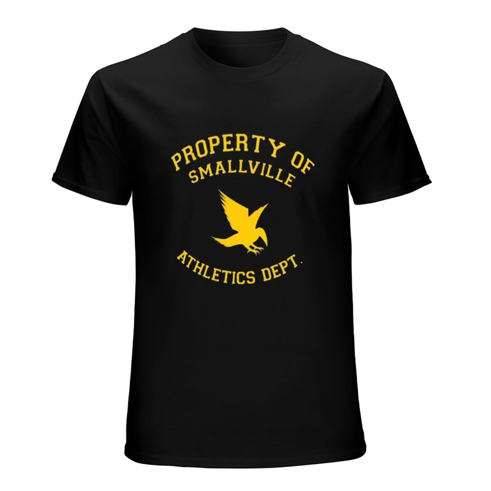 Kesihanxianguo Unisex Black Smallville Athletics Y Roufxis Rb Essential Printed T-Shirt Mens Tee Shirt M