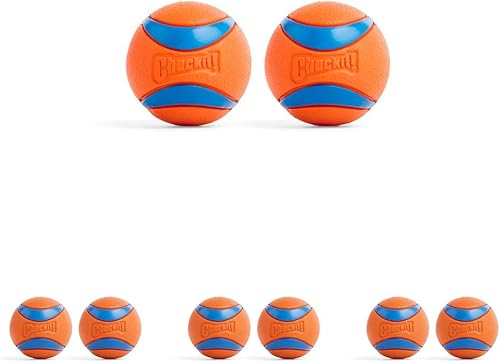 Vista 23 de CHUCKIT Pelota ultra chirriadora para perros pequeños, pequeña