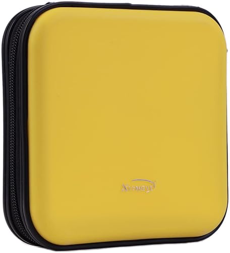 Miniatura 12 de Billetera para CD y DVD, capacidad de 32 unidades, soporte para funda de DVD y CD para automóvil, disco de almacenamiento portátil de DVD/VCD, funda