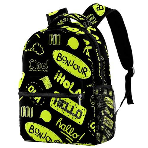 Sac à dos sac à dos d'école pour filles et garçons à grand volume