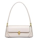 Women Shoulder Bags Vintage Handbag Retro Classic Small Purse 90s Buckle Closure