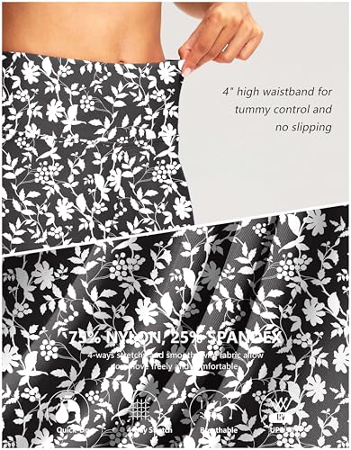 Image of G Gradual Women's 7 inch Long Swim Board Shorts High Waisted Quick Dry Beach Swimming Shorts for Women with Liner Pockets