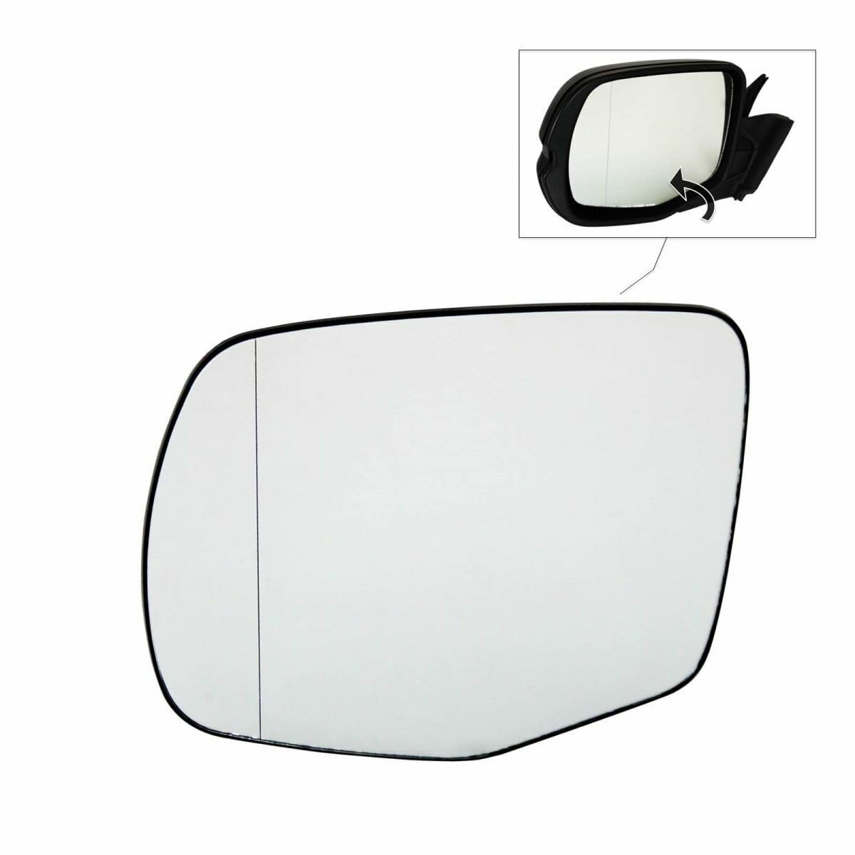 Amazon.com: Brillix 1pc Left Driver Side Exterior Rear View Mirror  